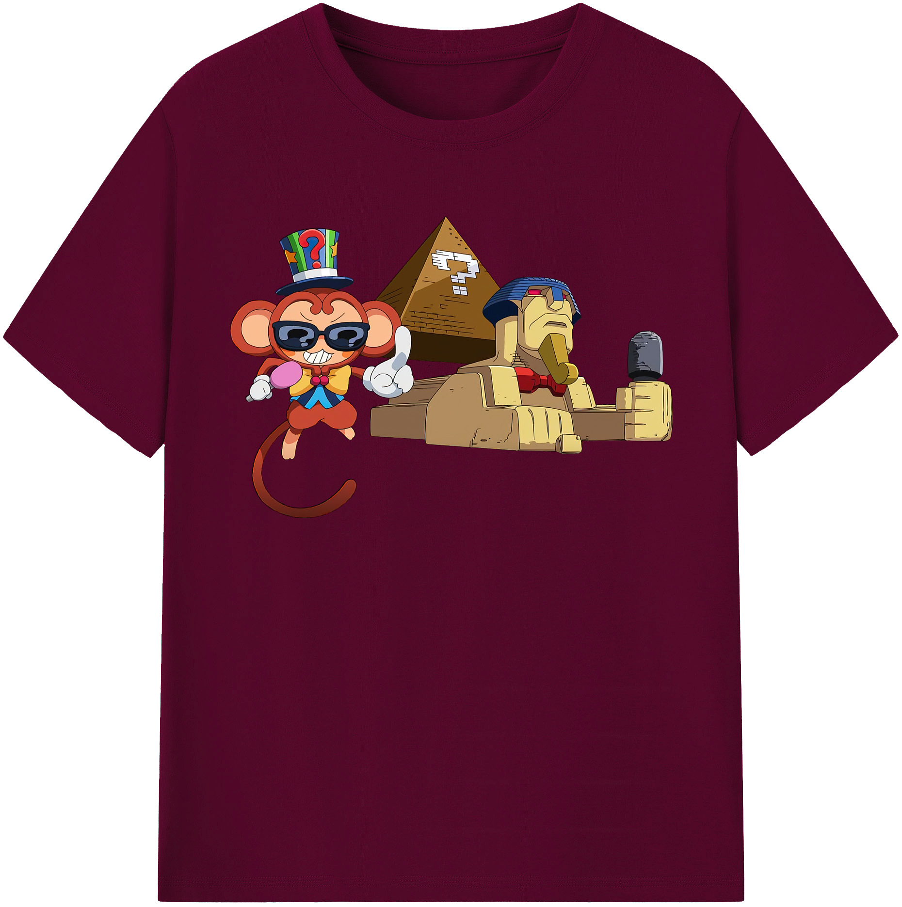 （画像用） 遊☆戯☆王 Yu-Gi-Oh! レディースカジュアルプリントTシャツ（綿100％）